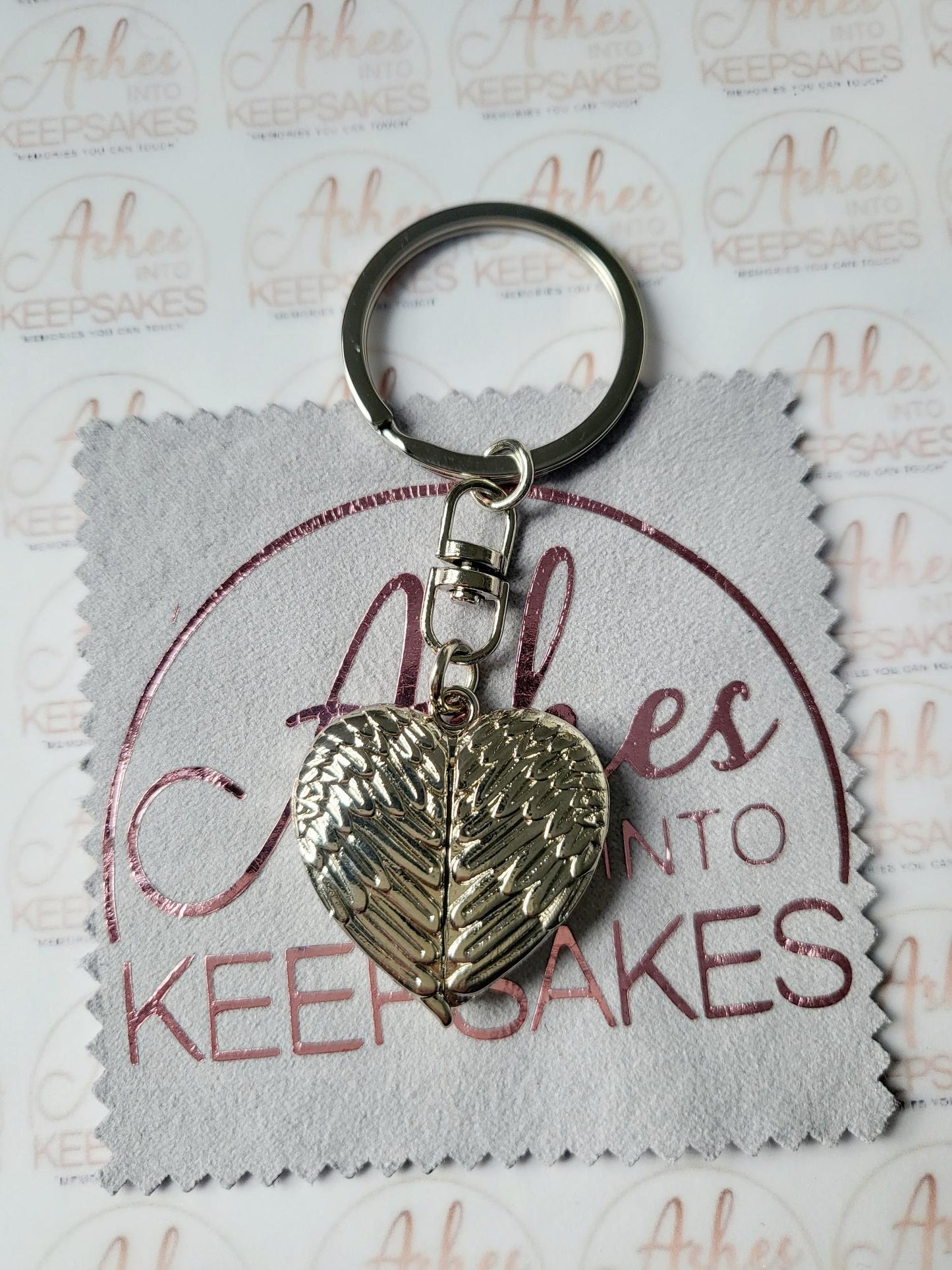 Angel Wing Keyring