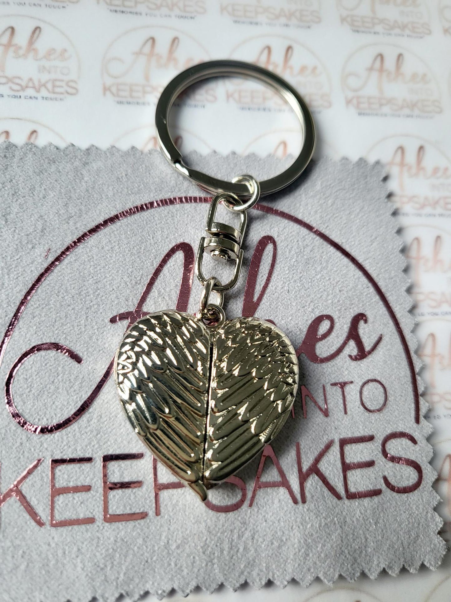 Angel Wing Keyring