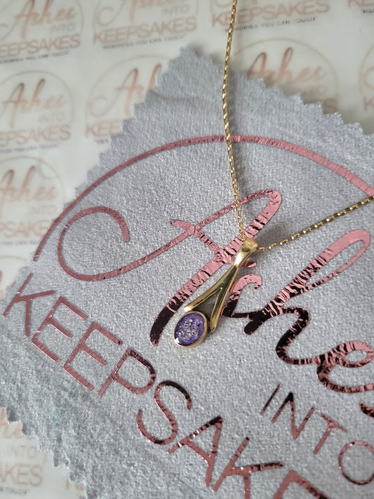 Gold Blossom Pendant