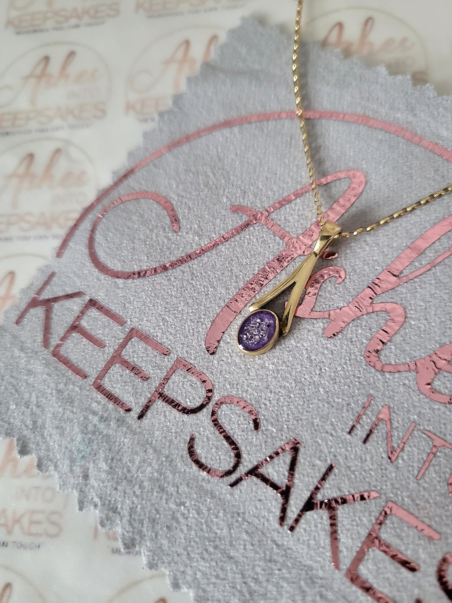 Gold Blossom Pendant