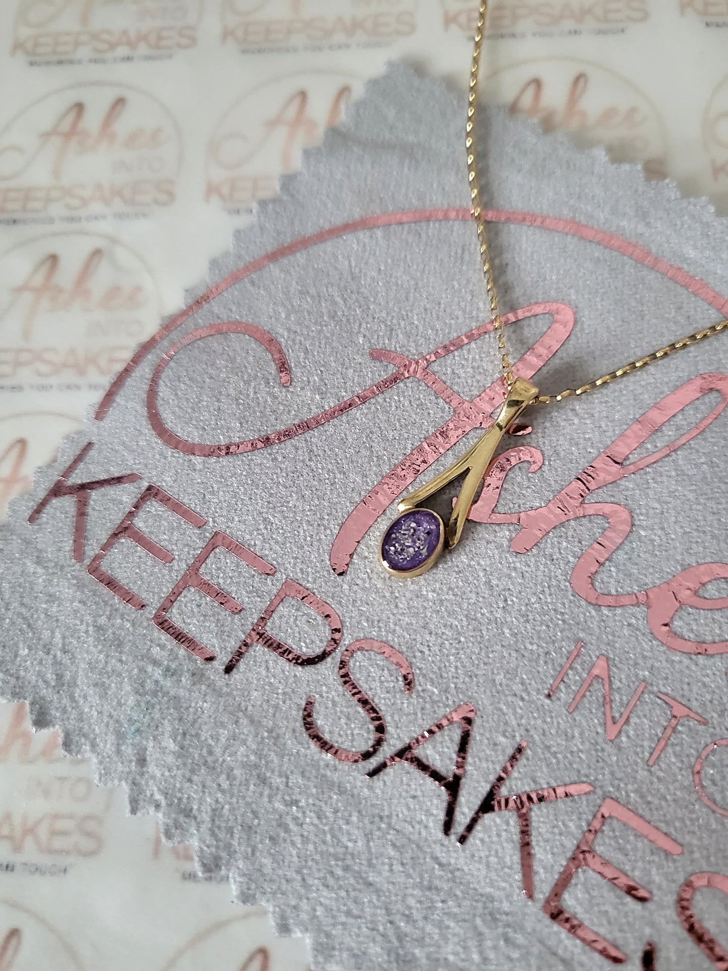 Gold Blossom Pendant