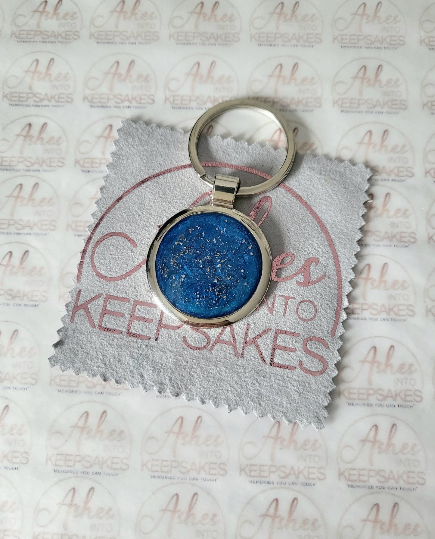 Circle Memorial Keyring