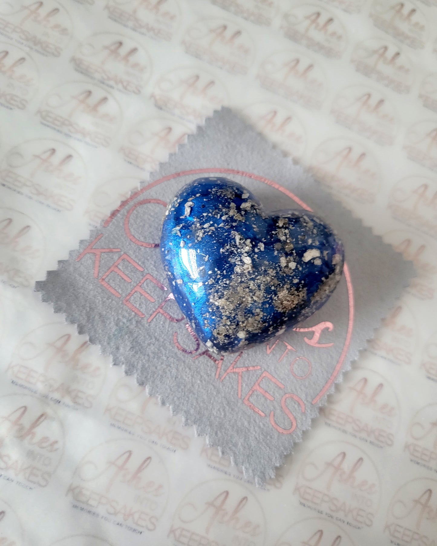 Ashes Heart Pebble