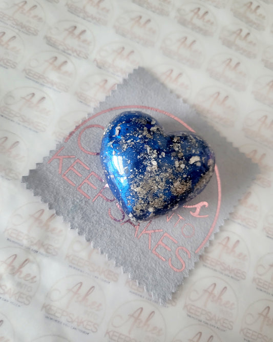 Ashes Heart Pebble