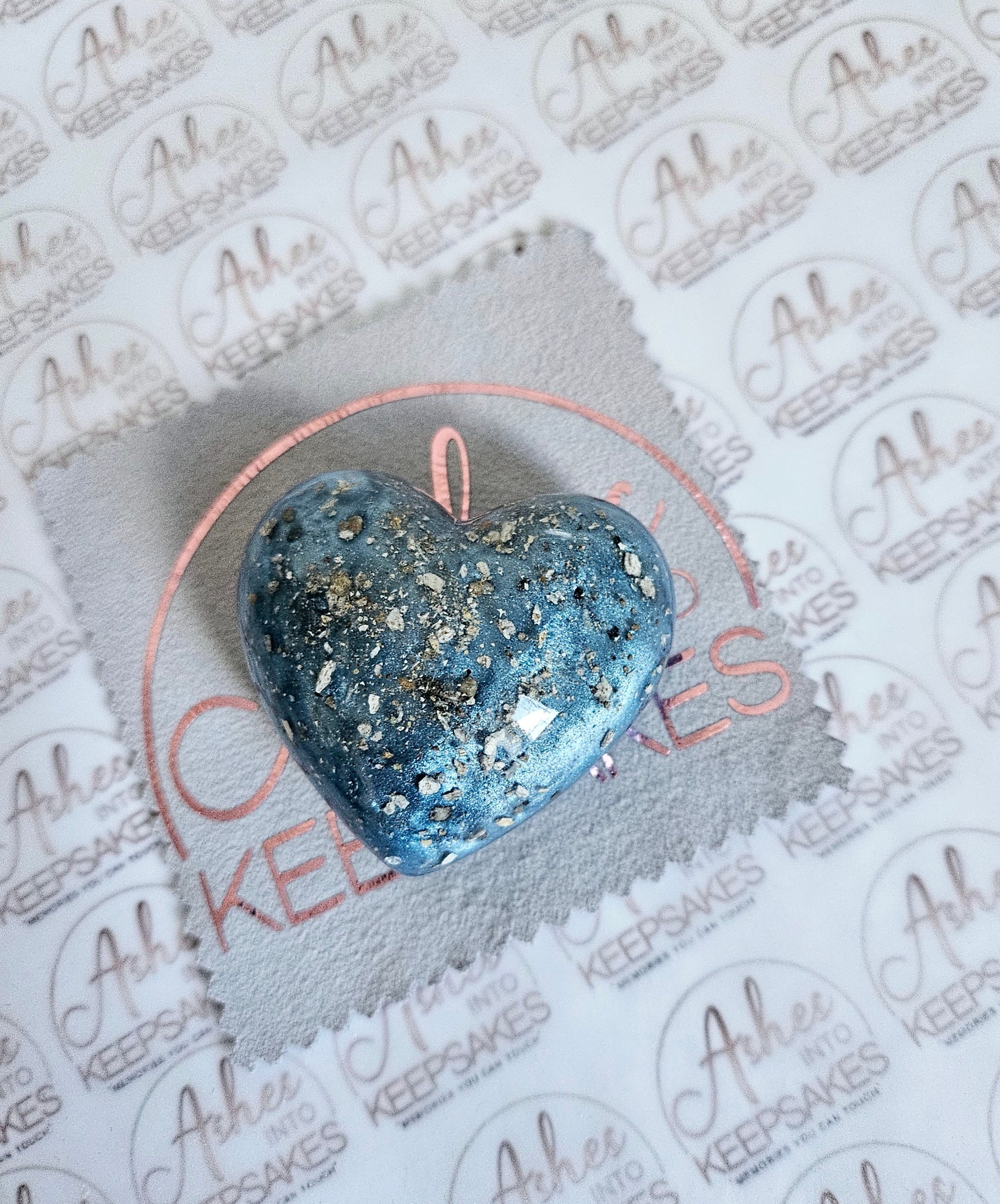 Ashes Heart Pebble
