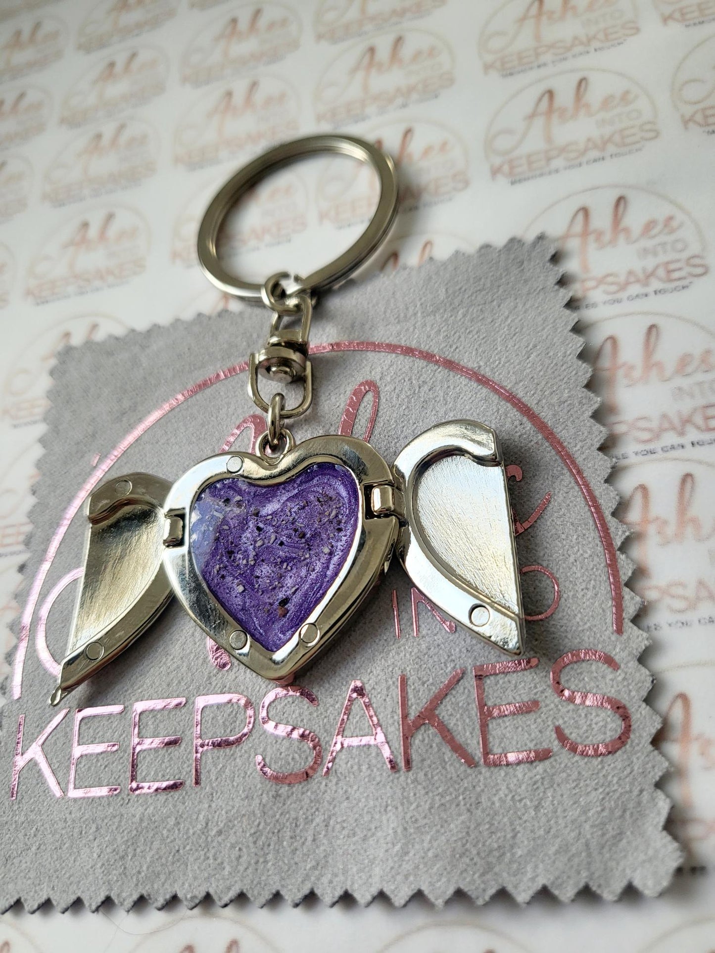 Angel Wing Keyring