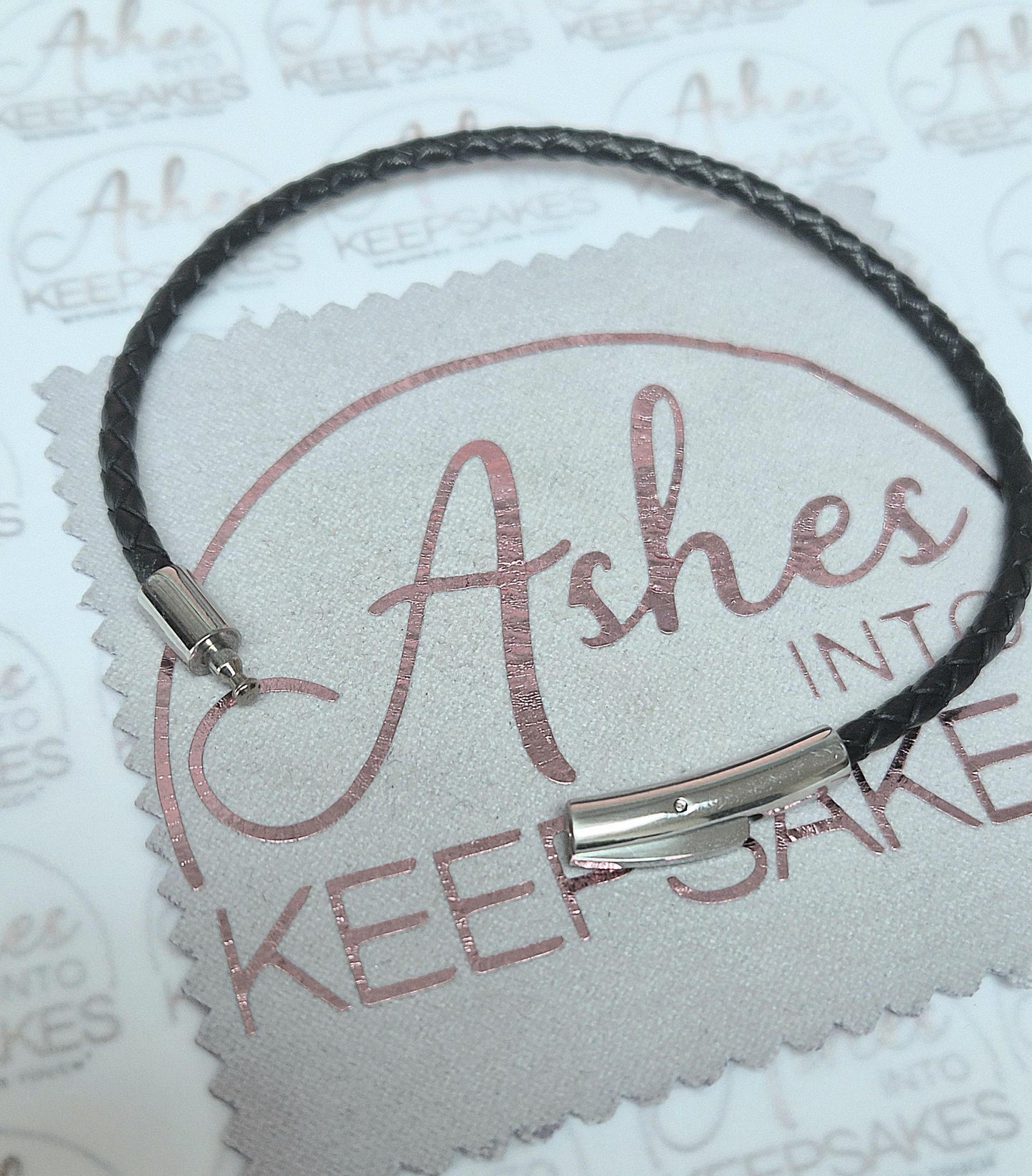 Leather Charm Bracelet